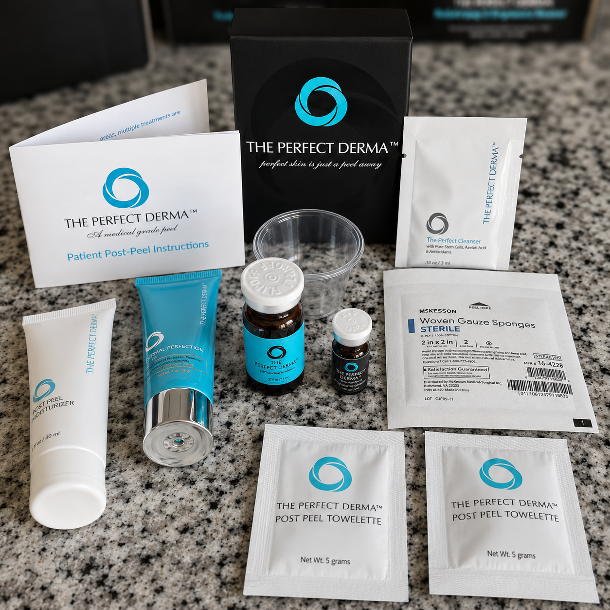 Perfect Derma Peel Full Kit with Anti-Aging & Brightening Booster – EXP 04/2028 Authentic Sealed (Clinic Stock) - Image 2